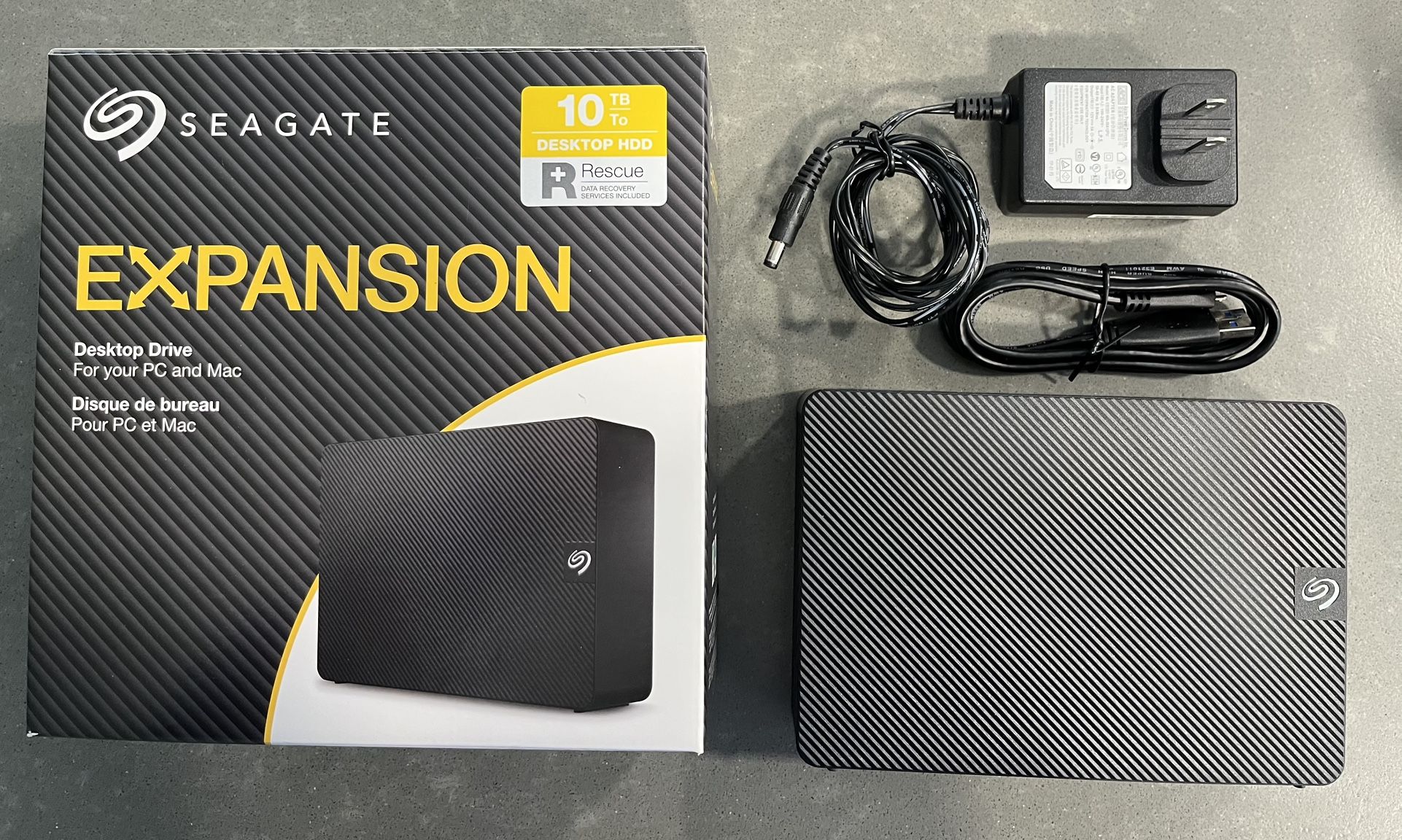 Seagate 10TB External Hard Drive