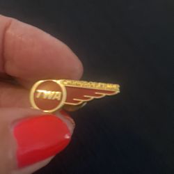 TWA Lapel Airliner Pen Vintage 