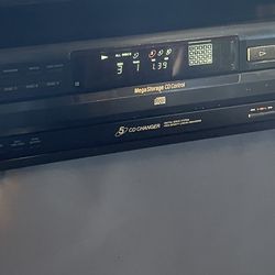Sony  Mega storss as t get d 5cd disc changer