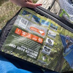 10 Person Modified Dome Tent New 