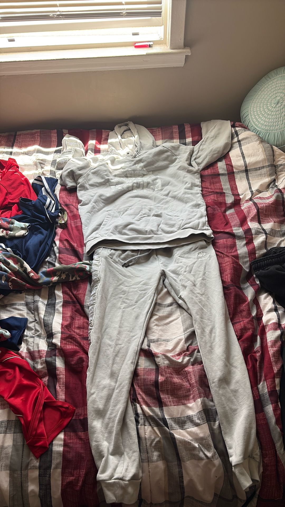 Reflective Kappa Jump Suit