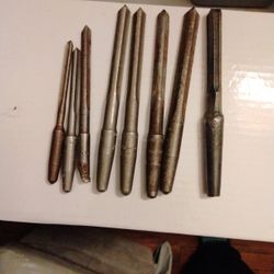 8 Vintage Rawldrill Of England Drill Bits
