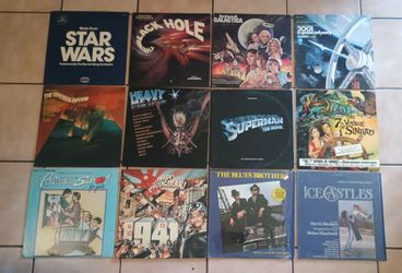 Vintage movie soundtrack lp lot
