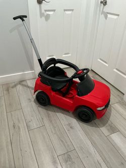 Red Toddler Push Car Ride-On Toy