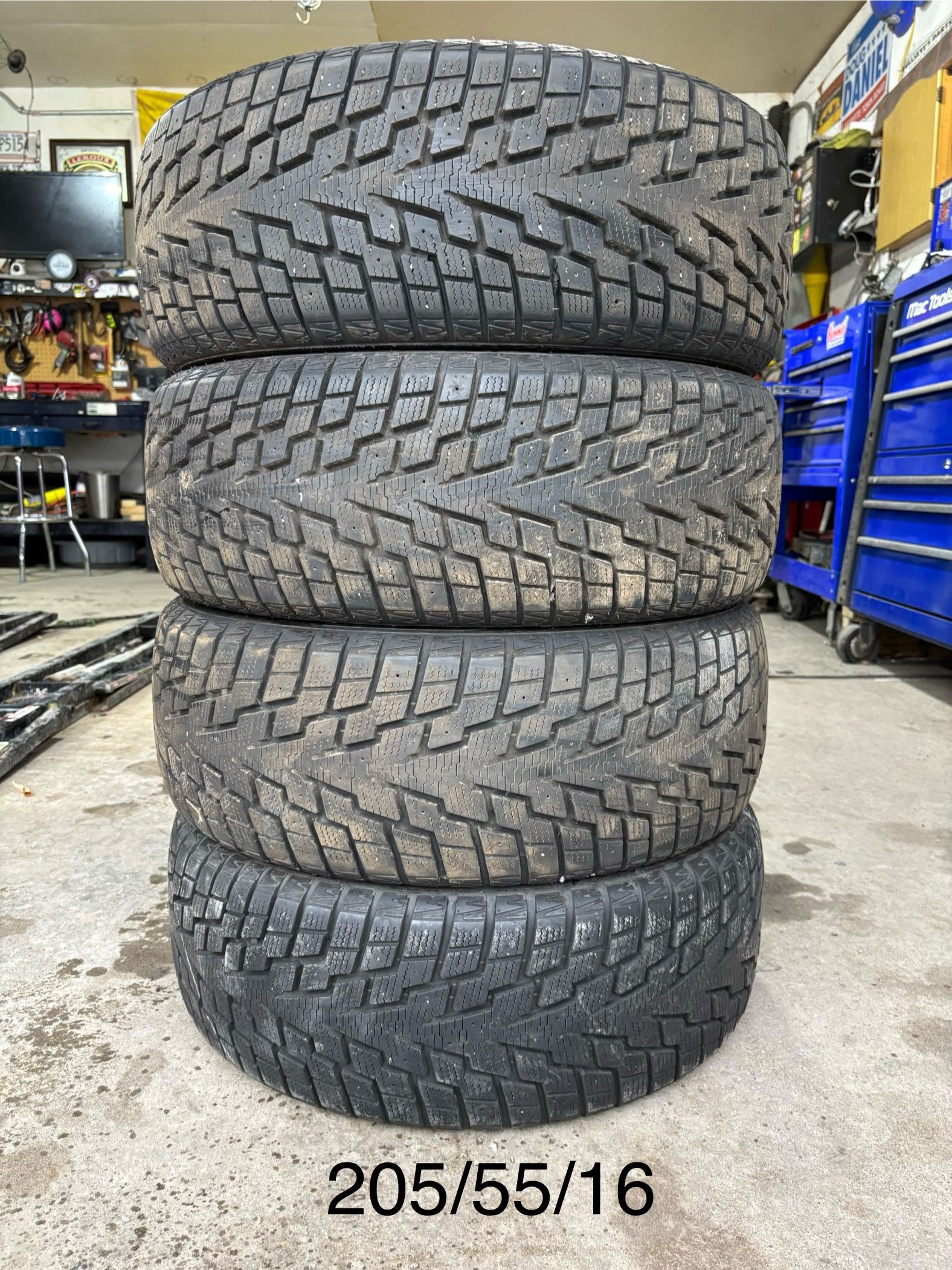 (4) - 205/55/16 GT Radial IcePro 3 Take Off Tires