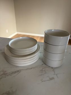 Famiware 10 Piece Speckled Dinnerware Set