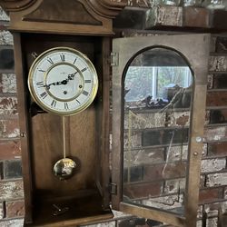 Two Old Wall Clocks, One Keeps Perfect Time, But Does Not Chime