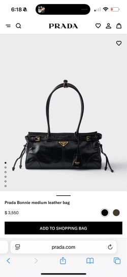 Prada Bonnie size medium