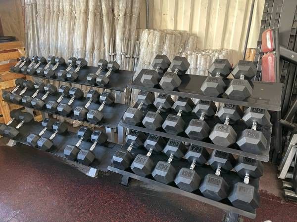 New Dumbbells $1.30 per pound