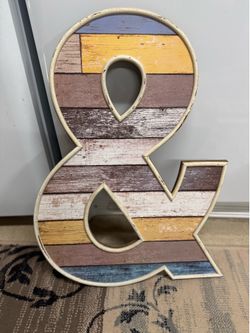 Ampersand & Wall Hanging