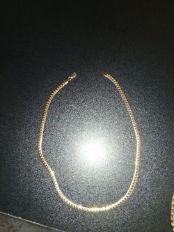 14k Gold Plated Cuban Link