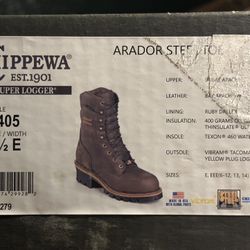 Chippewa Steel Tow Logger USA