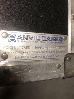 Anvil Forge II Guitar Amp/Effects Rack Case
