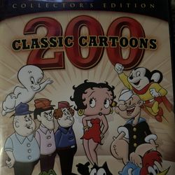 Collectors Edition 200 Classic Cartoons DVDs