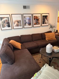 Brown couch