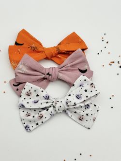 Halloween Hair Bows