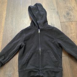 Boys Black Zip Up Hoodie Sweater Size 3t By Children’s Place #13