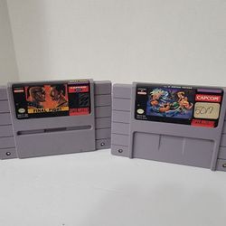 Final Fight 1 & 2 For The SNES 