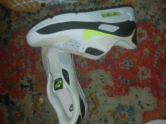 Nike Air Max 90 White Volt Sneakers 10.5 men