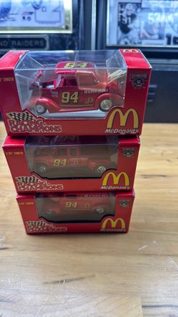 Racing Champions McDonald's #94 Die-Cast Cars (Set of 3)