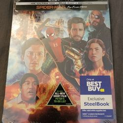 Various Steelbooks - Spider Man Far From Home, Avengers Endgame, Star Wars Rogue One