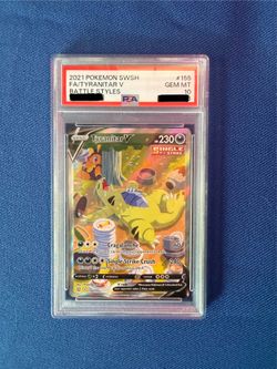Pokémon Tyranitar V 155/163 PSA 10 Battle Styles Alternate Art