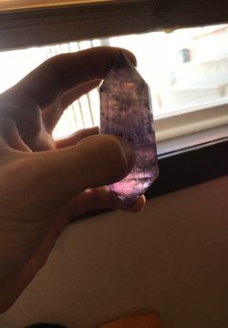 Double terminated amethyst wand from Brazil. 40$