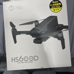 Holy Stone HS600D 3 Axis Brushless Gimbal GPS Drones With Camera For Adults 4K, FPV Drone, 8K Image, 4K/30FPS Video, 48MP Photo, 80 Min Flight, Auto R