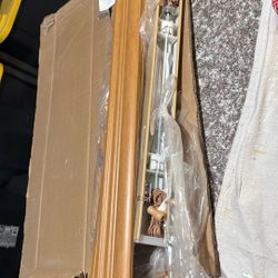 Brand New 2 Inch Faux Wood Blinds - 23 x 72