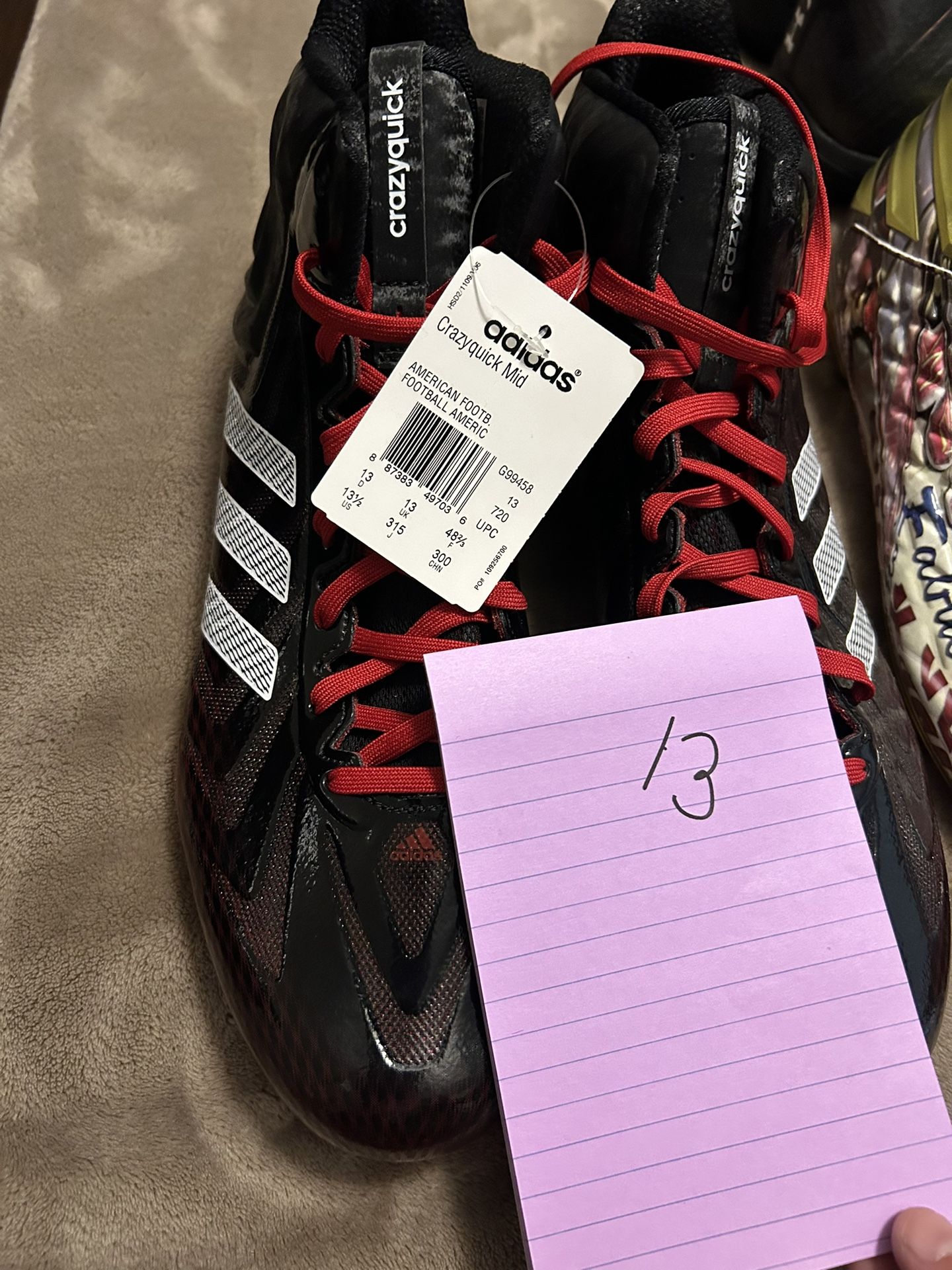 Men’s New Football Cleats Size 13