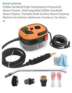 PHIORINE new 2500 W handheld pressurized scheme cleaner