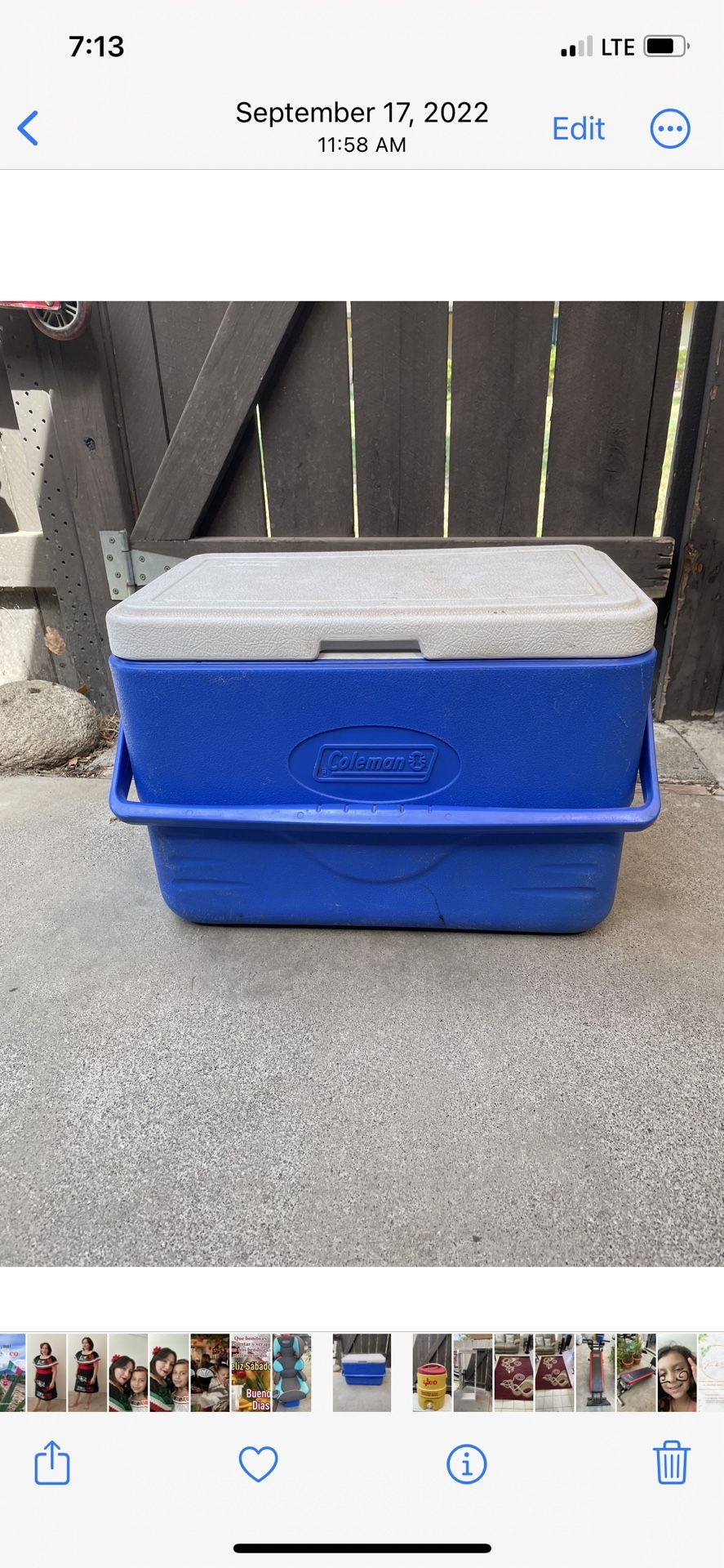 Cooler man And Igloo Coolers