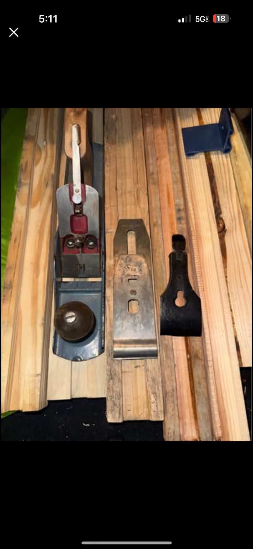 Vintage Millers Falls Jack Plane β Quality USA Hand Tool