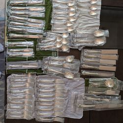 Wallace Grand Baroque Sterling Silverware Set