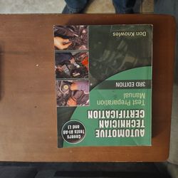 Automotive Technician certification 
