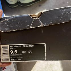 07’ Original leather Air Force Ones 