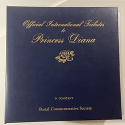 Princess Diana Stamp Commemorative Album