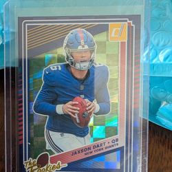 RC Jaxson Dart NY Giants Donruss 2025 The rookies/Gridiron Kings