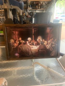 Cuadro religioso 23 L x 35w