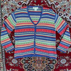Eddie Bauer Colorful Cardigan