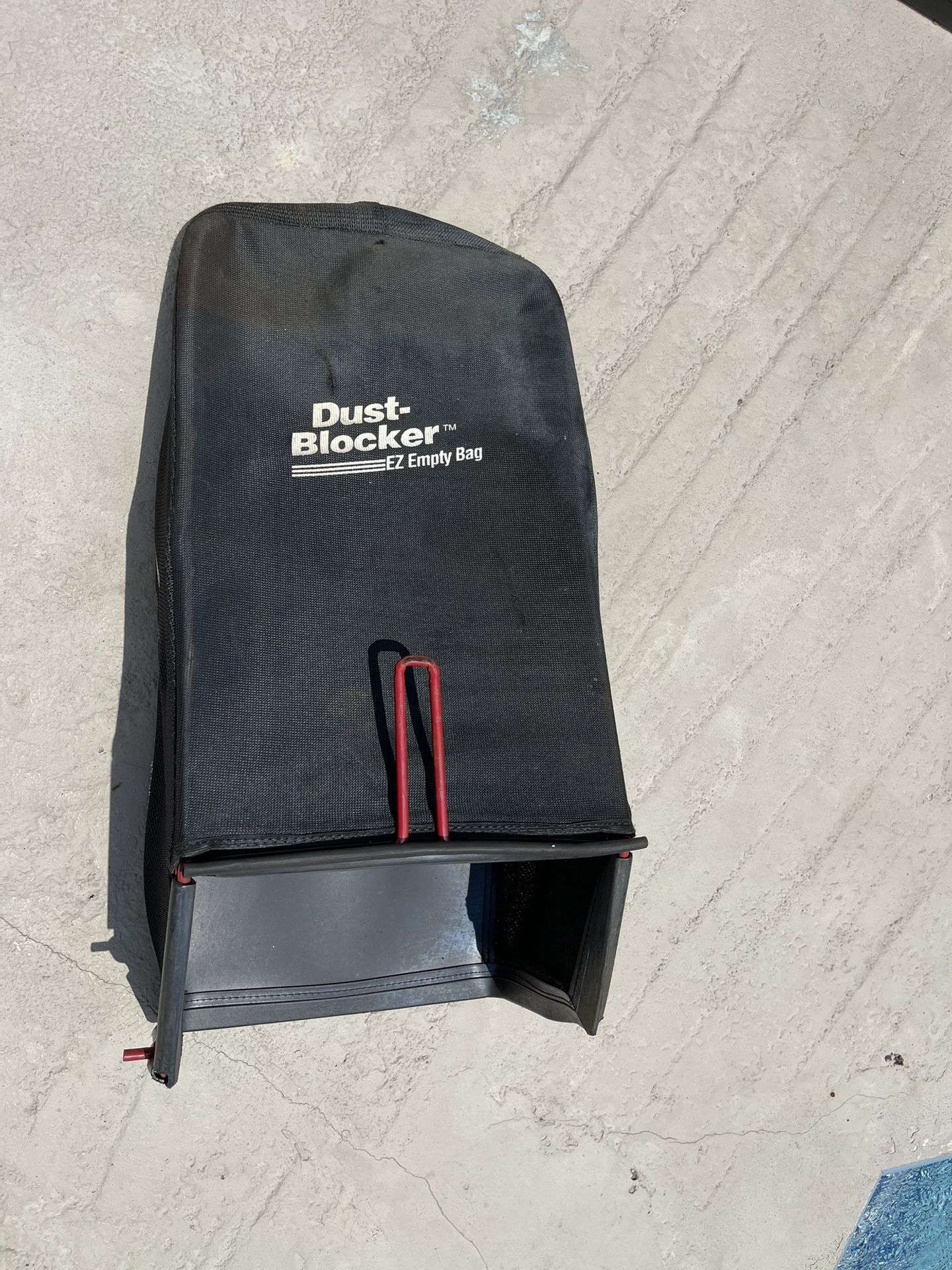 Craftsman Dust Blocker EZ Empty Lawn Mower bag and frame