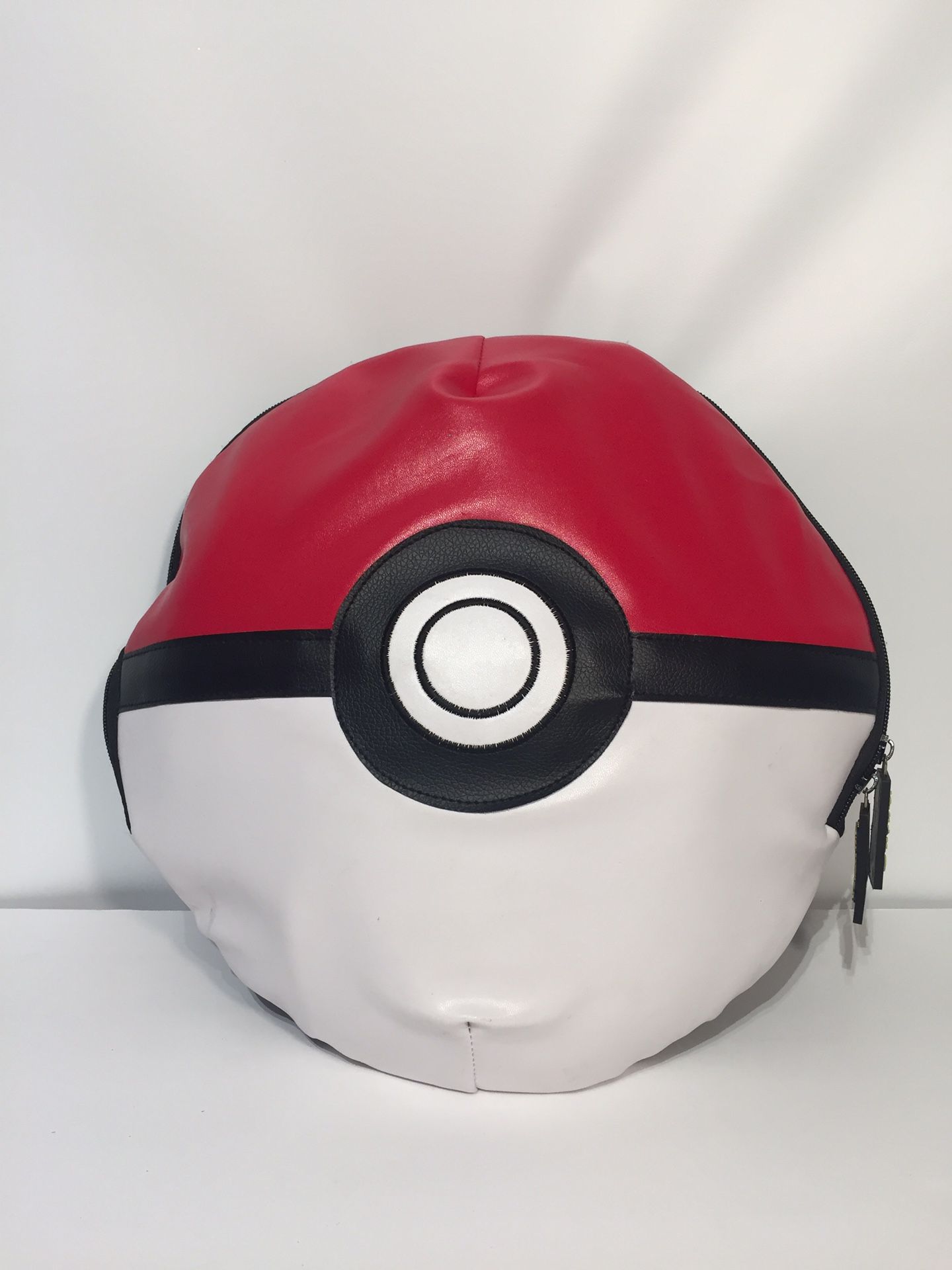 Official Pokemon Pokeball Leather Backpack/ Carry Bag