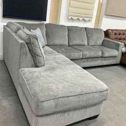 L Shaped Sectional Financing Available By ASHLEY 