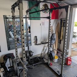 Power cage With Lat Pulldown 