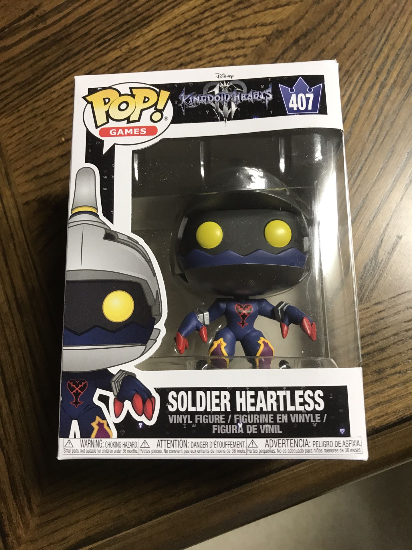 Funko pop Disney kingdom hearts soldier heartless brand new