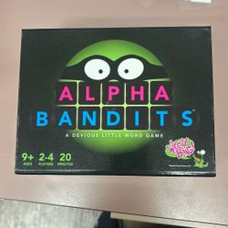 Word Game. Alpha Bandit. Brand New