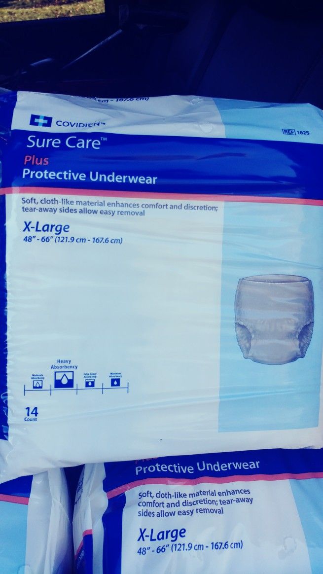 New Case XL Pull Up Underwear Only $25