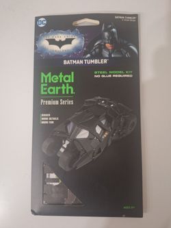 Metal Earth Batman Tumbler 3D Model Kit (new)