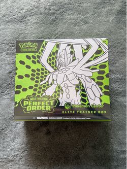 Pokemon perfect order pokemon center elite trainer box