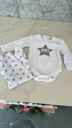 DKNY baby onesie 6-9 M